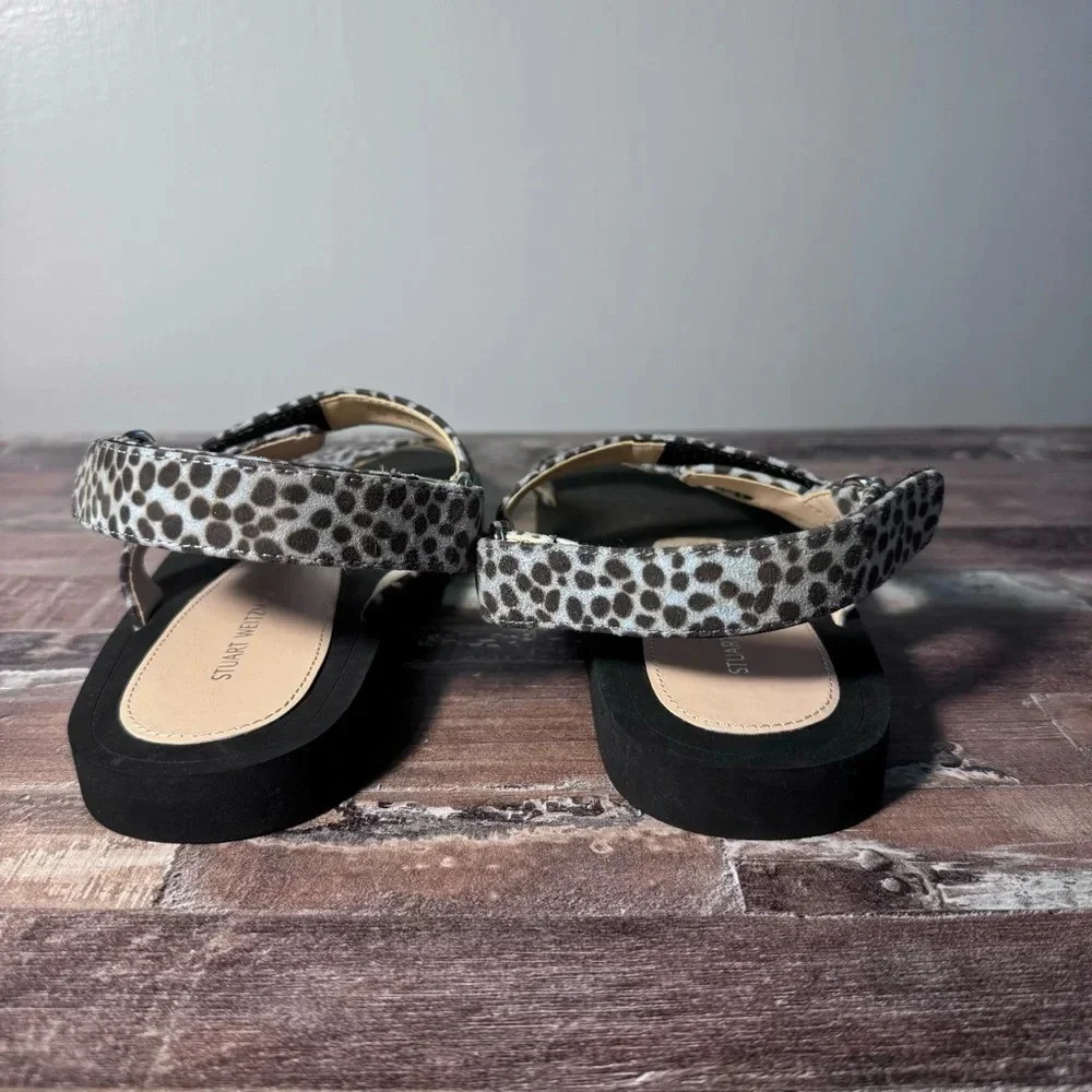 NWOT Stuart Weitzman Vail Cheetah Sport Sandals Women Size 6‎ Animal Print - Picture 4 of 4